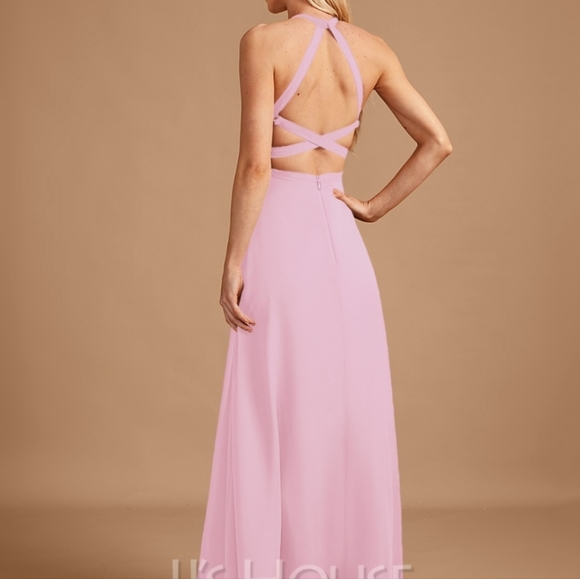 Long pink dress - Picture 2 of 4